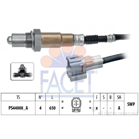 Sonde lambda FACET