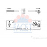 Fils de bougies / Faisceau d'allumage FACET