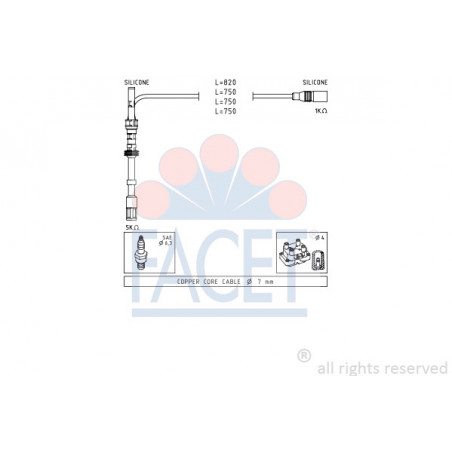 Fils de bougies / Faisceau...