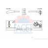 Fils de bougies / Faisceau d'allumage FACET