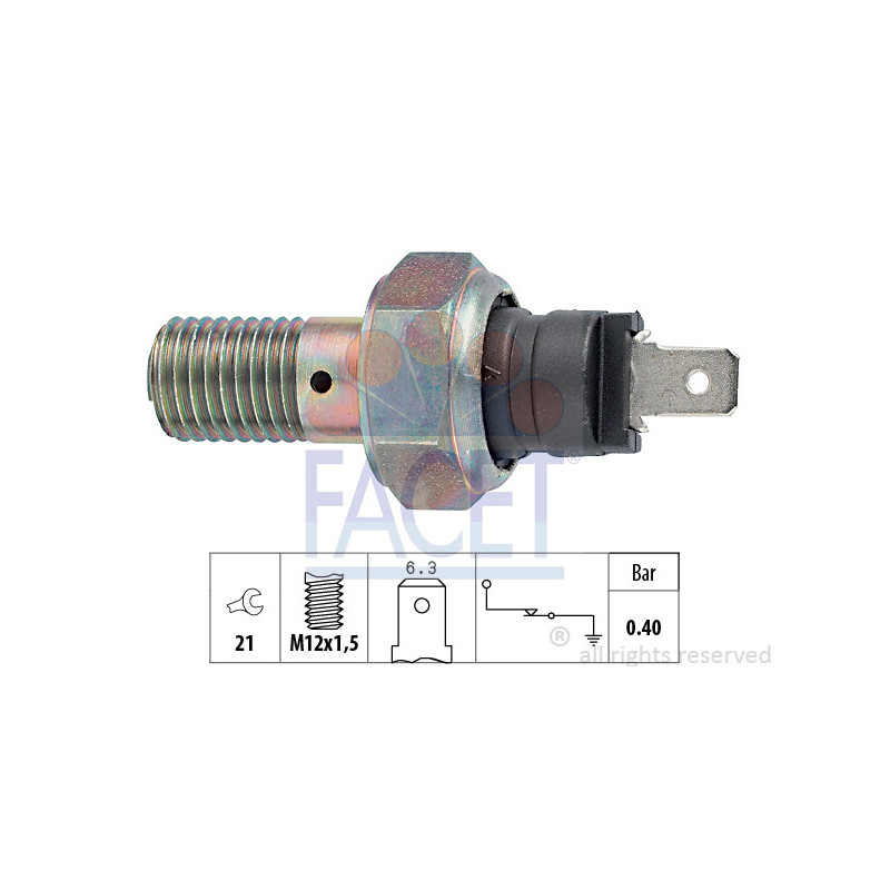 Pressostat d'huile FACET