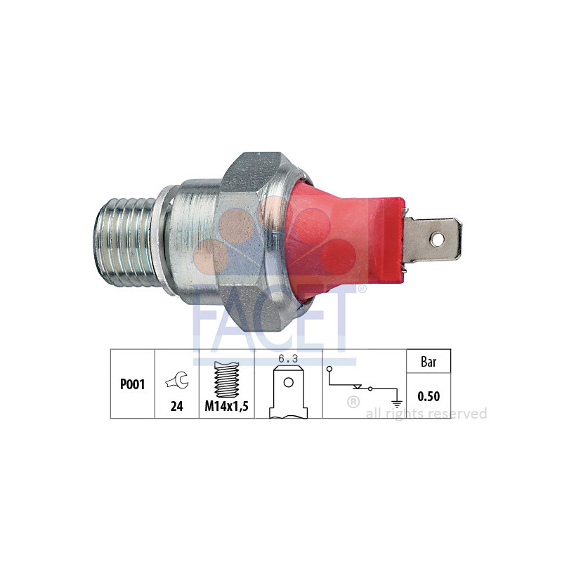 Pressostat d'huile FACET