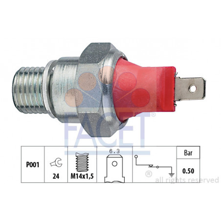 Pressostat d'huile FACET
