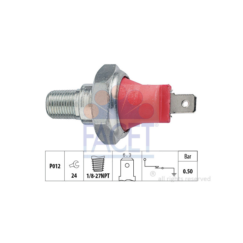 Pressostat d'huile FACET