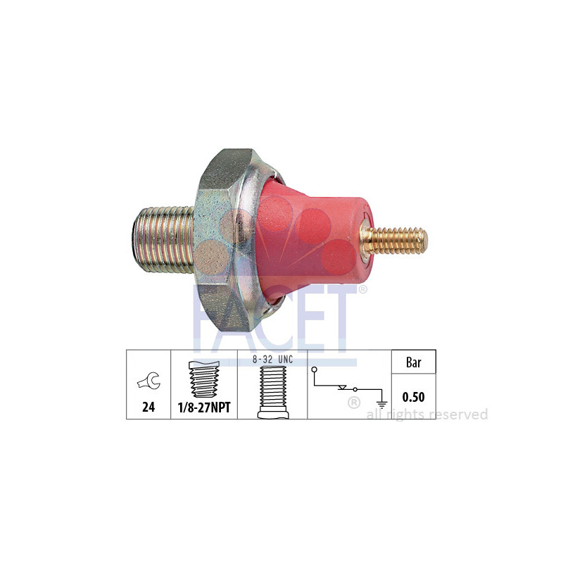 Pressostat d'huile FACET