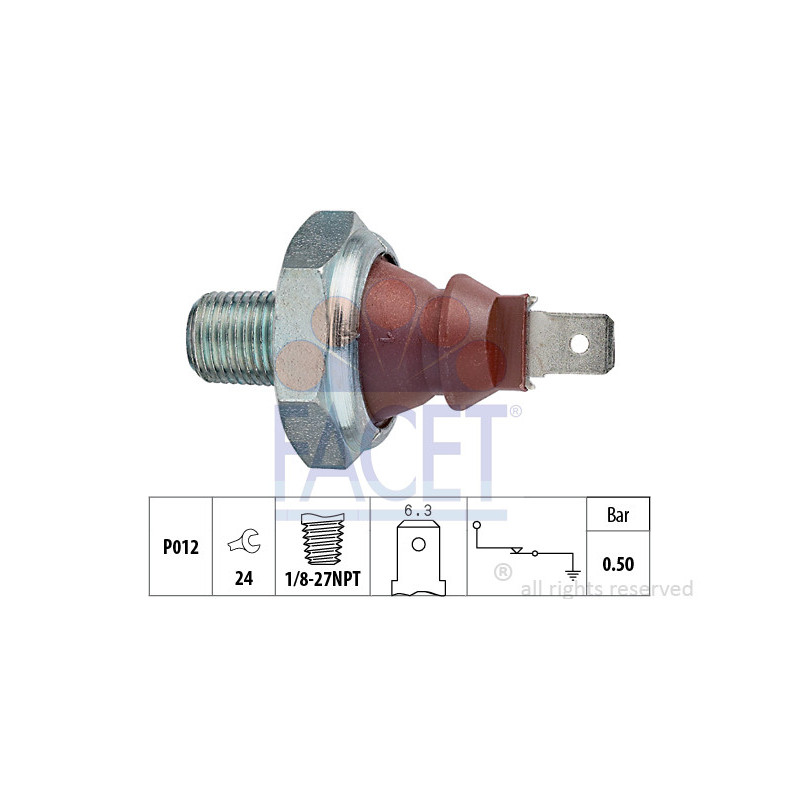 Pressostat d'huile FACET
