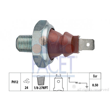 Pressostat d'huile FACET