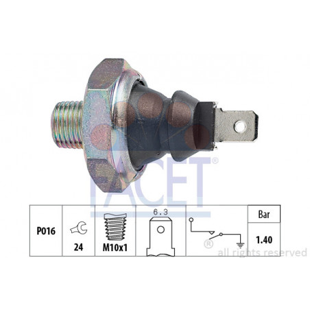 Pressostat d'huile FACET