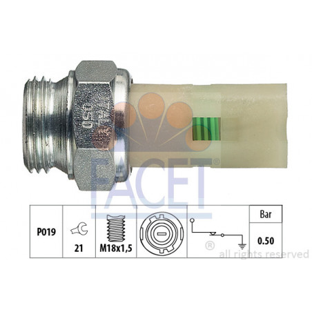 Pressostat d'huile FACET