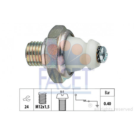 Pressostat d'huile FACET