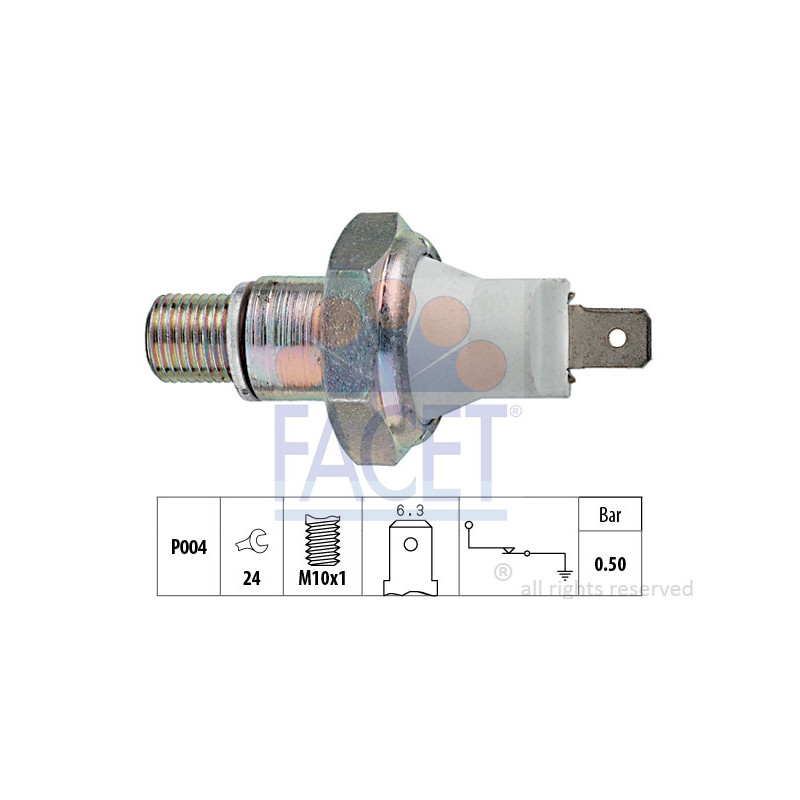 Pressostat d'huile FACET
