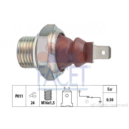 Pressostat d'huile FACET