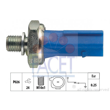 Pressostat d'huile FACET