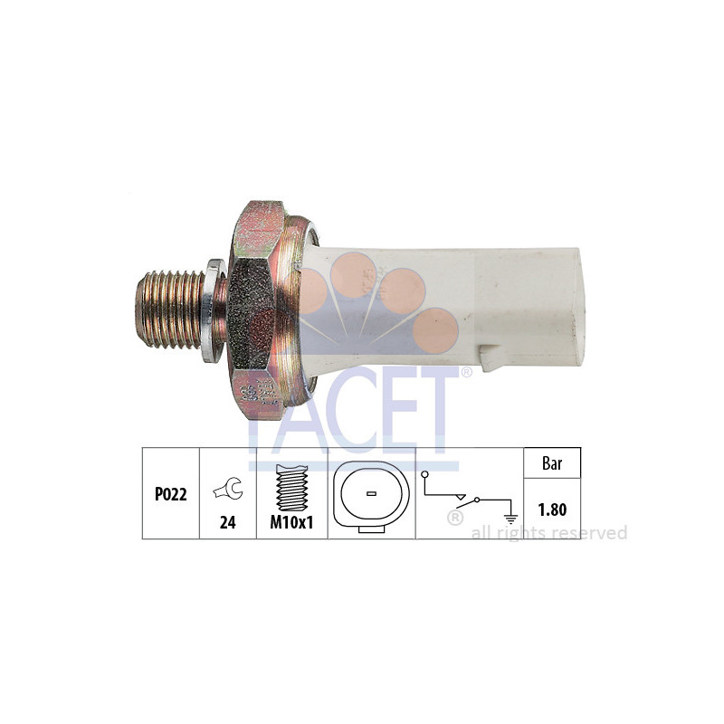 Pressostat d'huile FACET