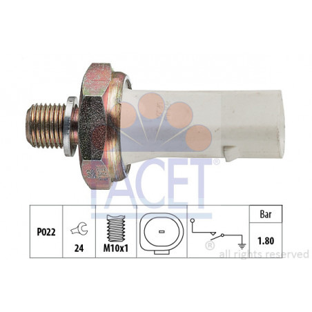 Pressostat d'huile FACET