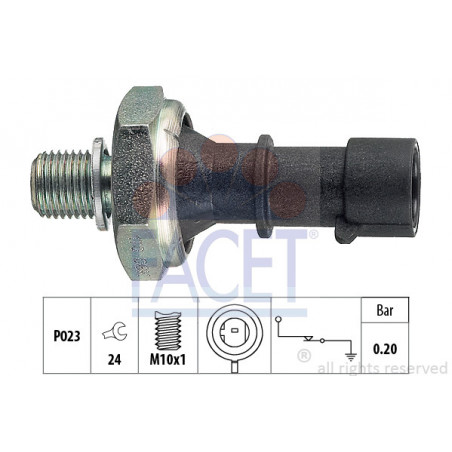 Pressostat d'huile FACET