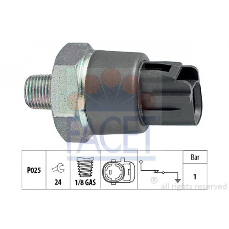 Pressostat d'huile FACET