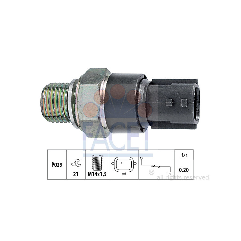 Pressostat d'huile FACET