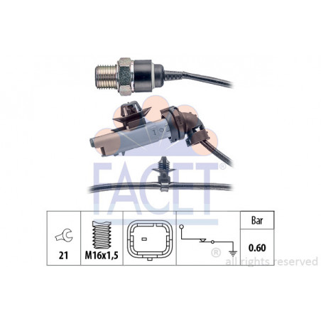 Pressostat d'huile FACET