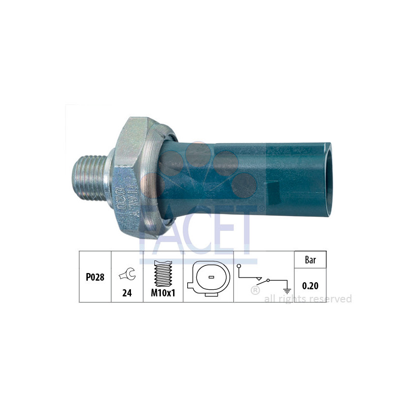 Pressostat d'huile FACET