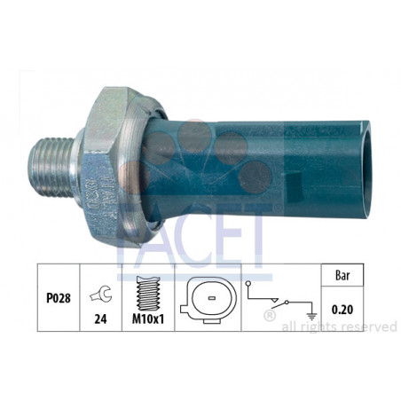 Pressostat d'huile FACET
