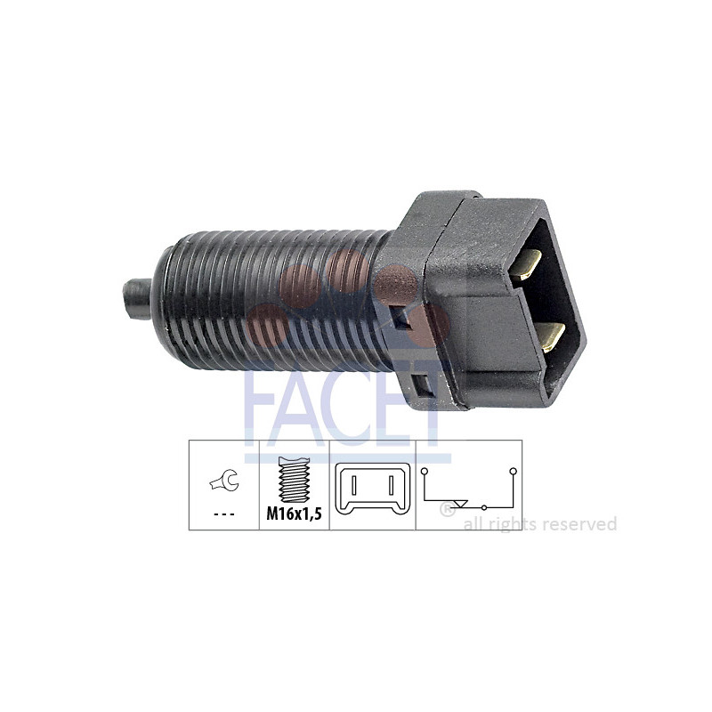 Interrupteur des feux stop FACET