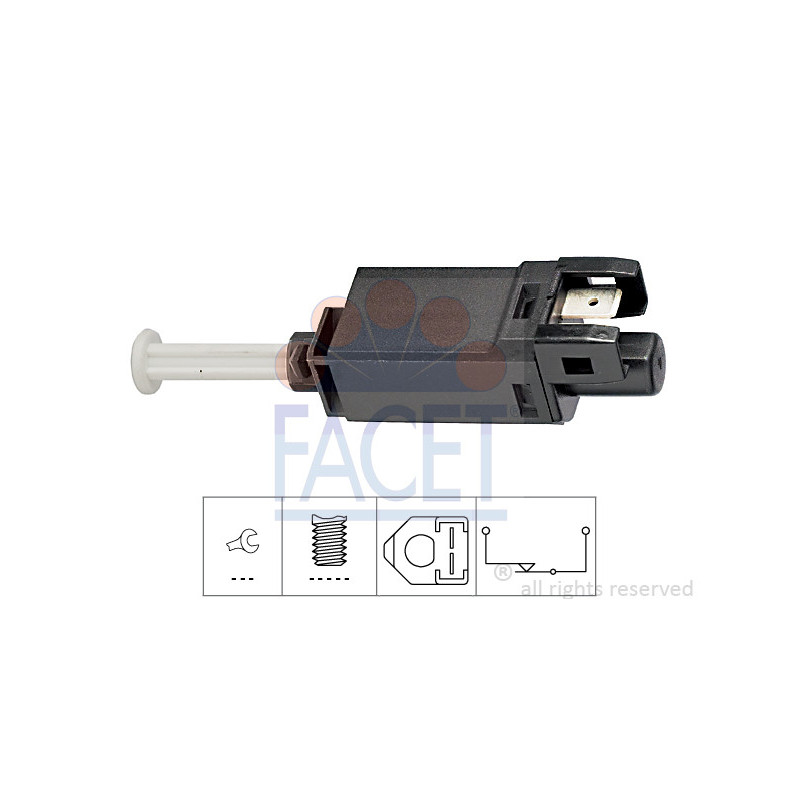 Interrupteur des feux stop FACET