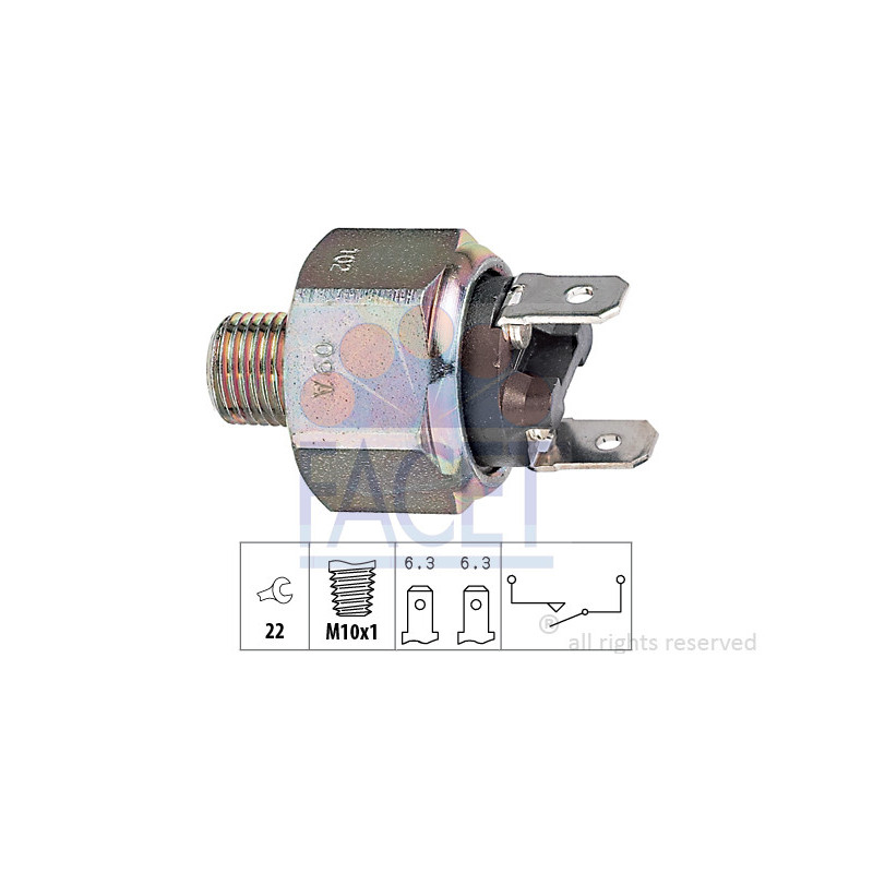 Interrupteur des feux stop FACET