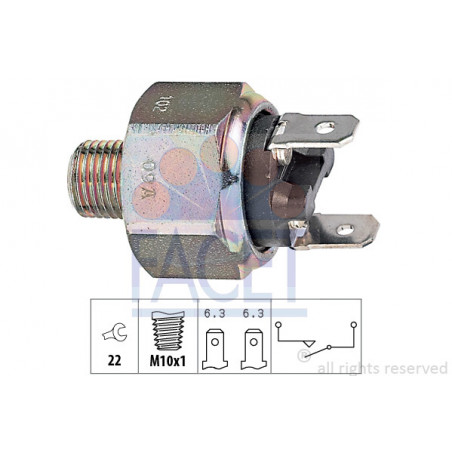 Interrupteur des feux stop FACET