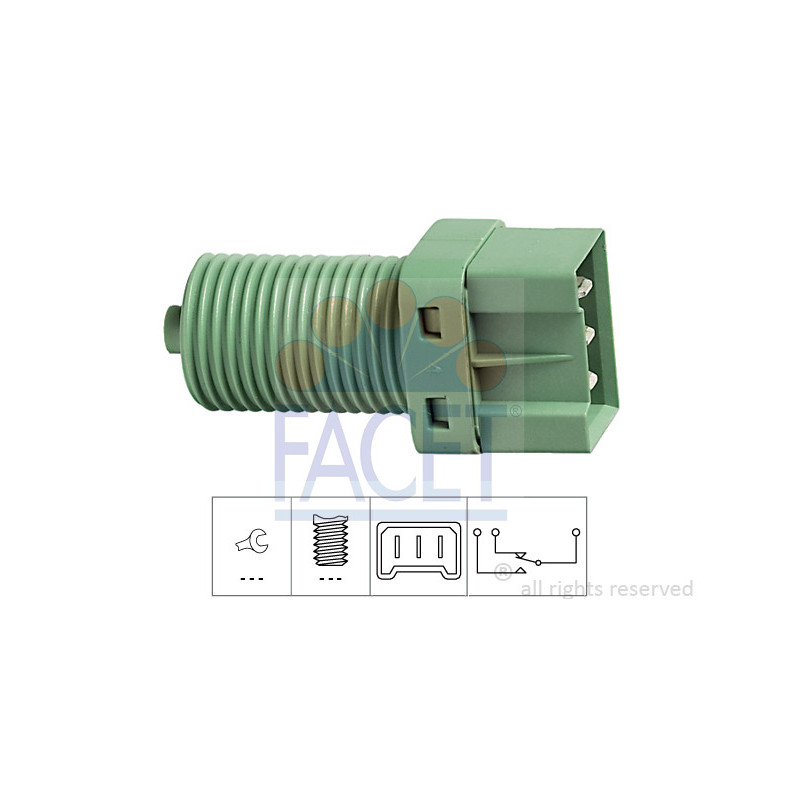 Interrupteur des feux stop FACET