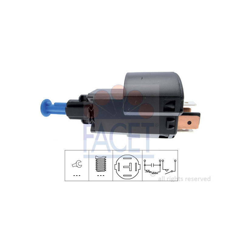 Interrupteur des feux stop FACET