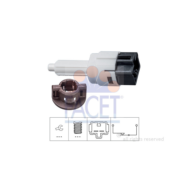 Interrupteur des feux stop FACET