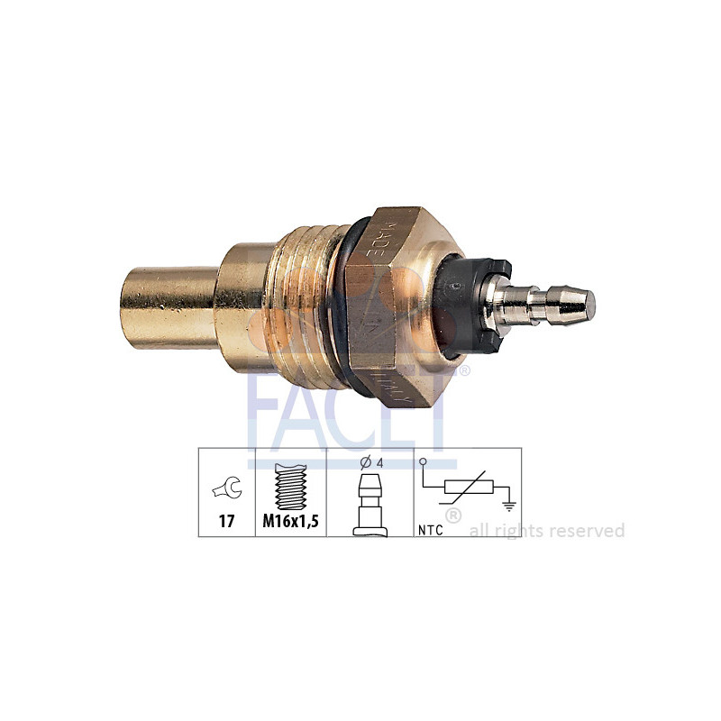 Sonde de température (liquide de refroidissement) FACET