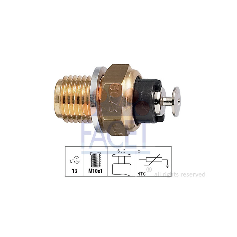 Capteur (température d'huile) FACET