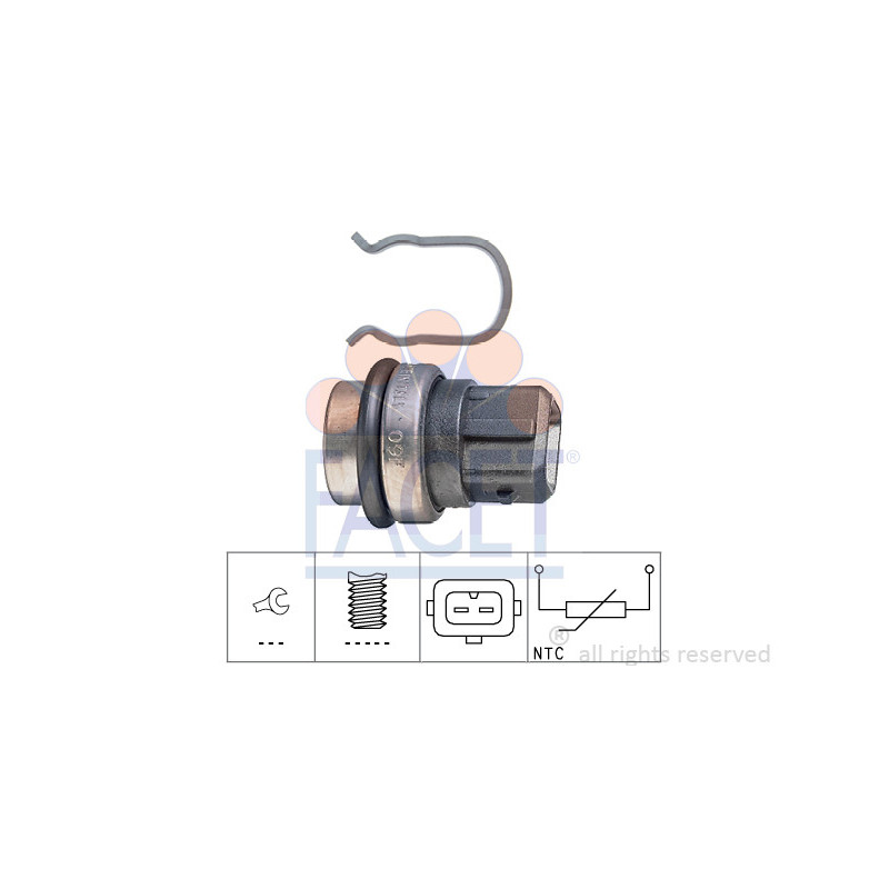 Sonde de température (liquide de refroidissement) FACET