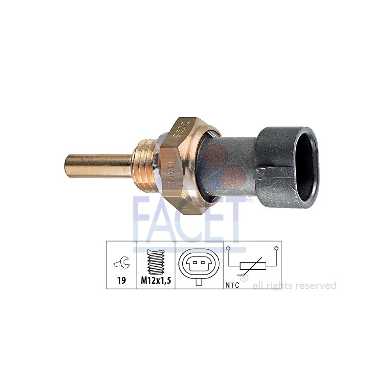 Capteur (température d'huile) FACET