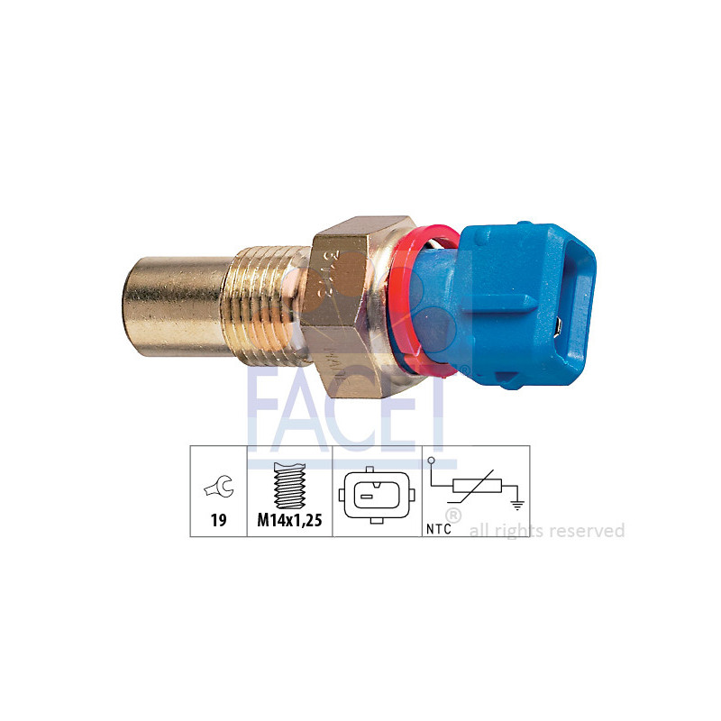 Capteur (température d'huile) FACET