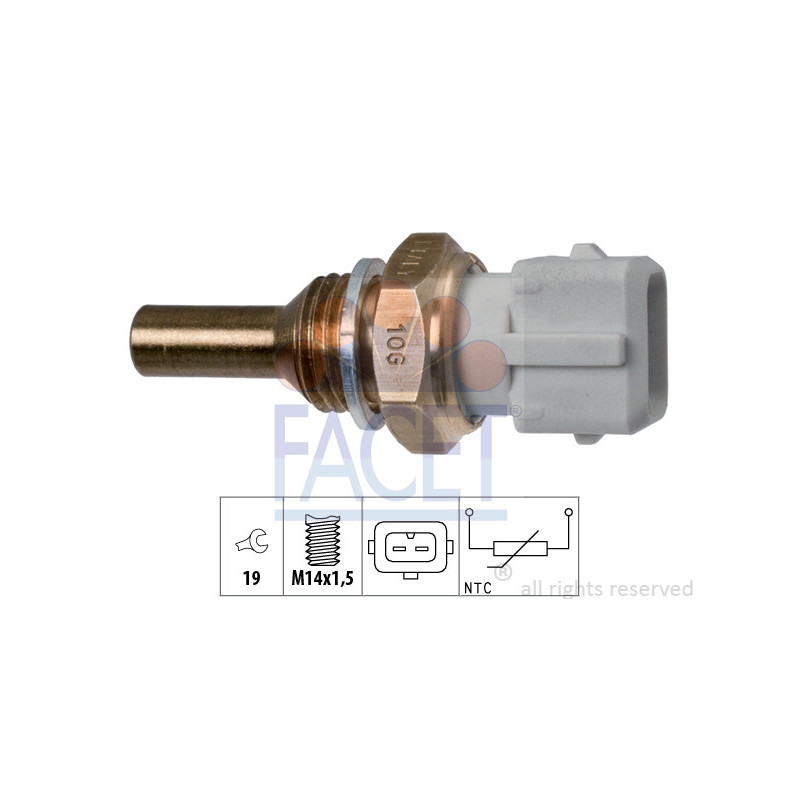 Sonde de température (liquide de refroidissement) FACET