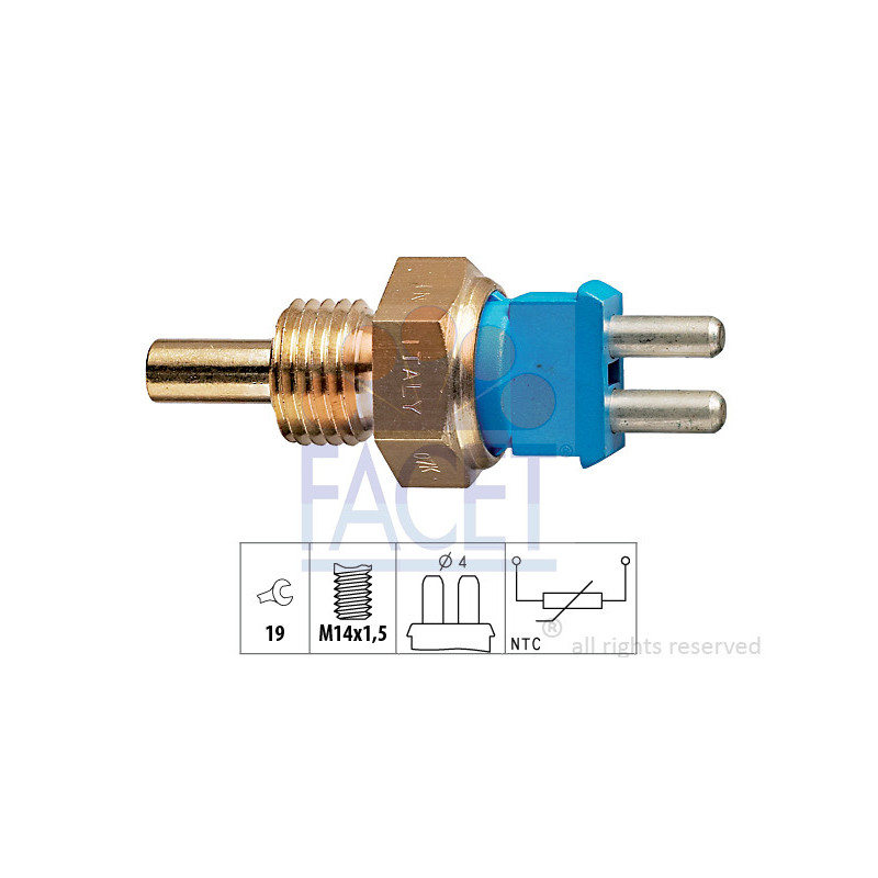 Sonde de température (liquide de refroidissement) FACET