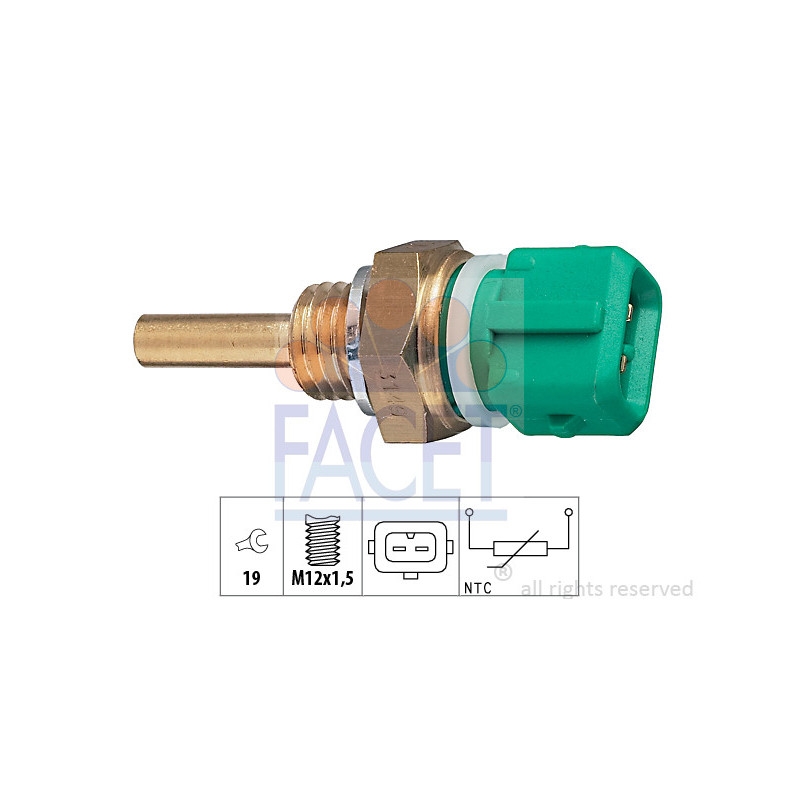 Sonde de température (liquide de refroidissement) FACET