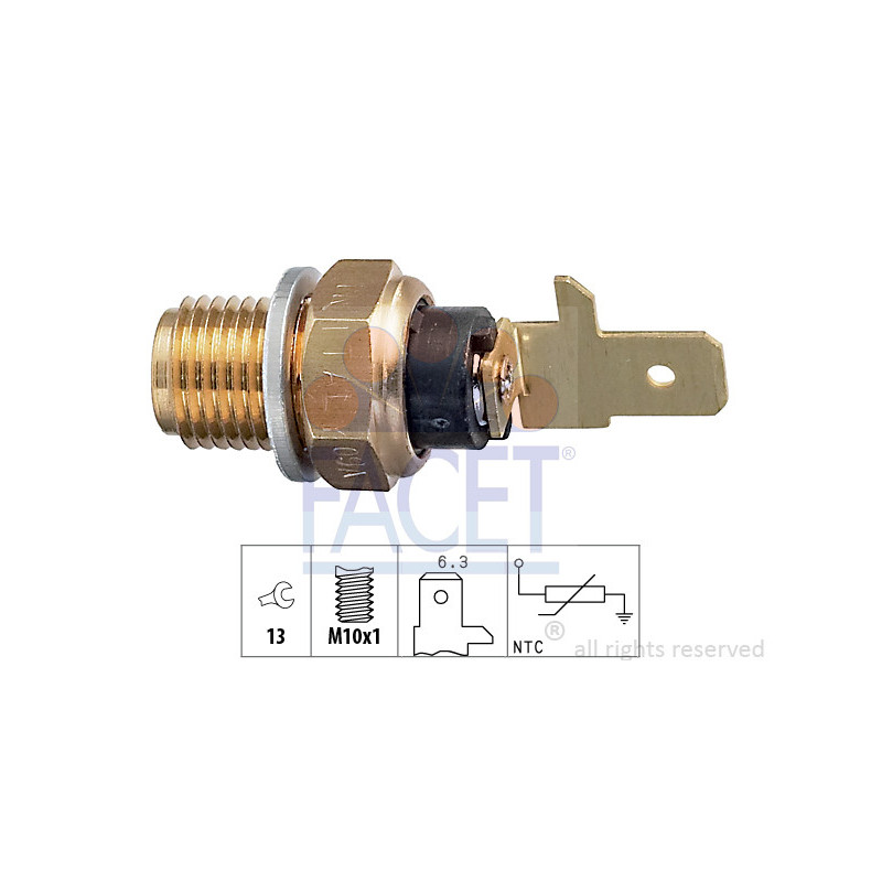 Capteur (température d'huile) FACET