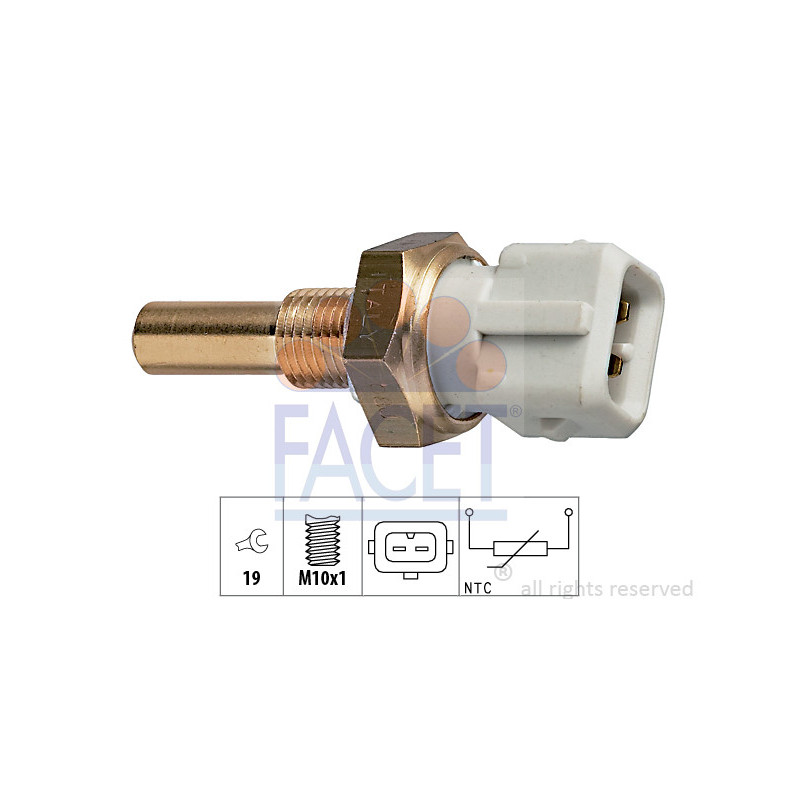Sonde de température (liquide de refroidissement) FACET