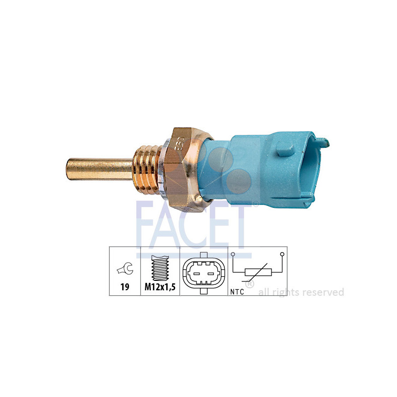 Capteur (température d'huile) FACET