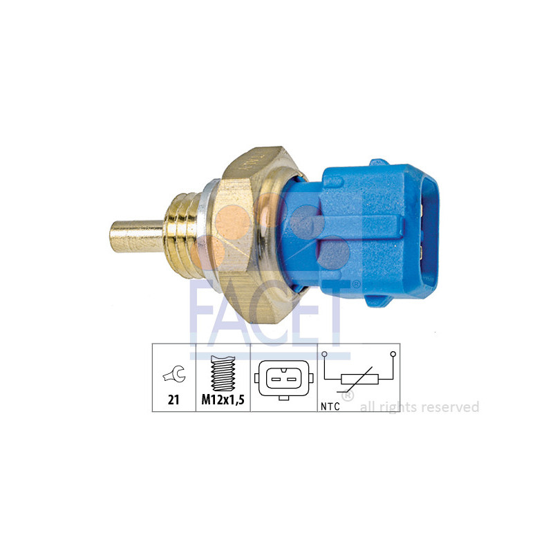 Sonde de température (liquide de refroidissement) FACET