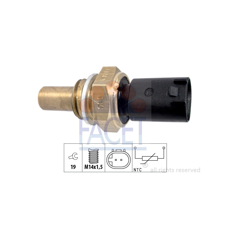 Capteur (température d'huile) FACET