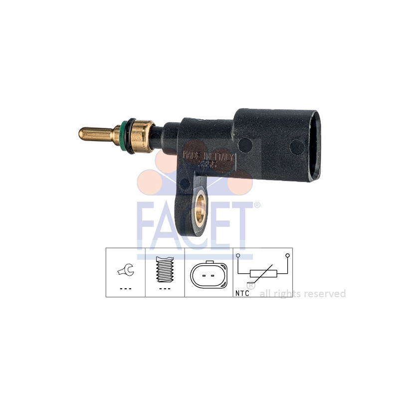 Sonde de température (liquide de refroidissement) FACET