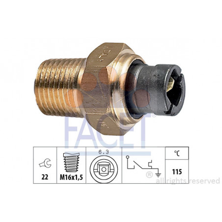 Contact thermique (voyant...