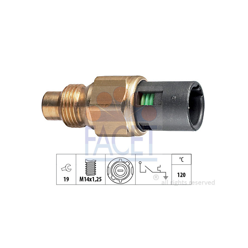 Contact thermique (voyant avertisseur de l'agent réfrigérant) FACET