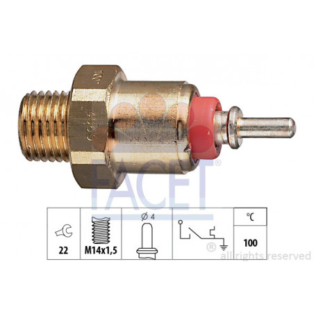 Contact thermique (voyant...