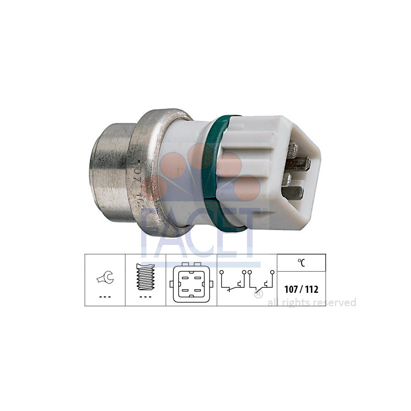 Contact thermique (voyant avertisseur de l'agent réfrigérant) FACET
